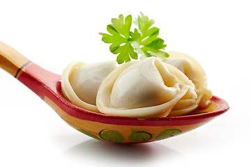Image showing dumplings russian pelmeni
