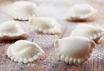 Image showing dumplings russian pelmeni