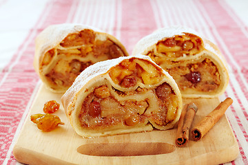 Image showing apple strudel