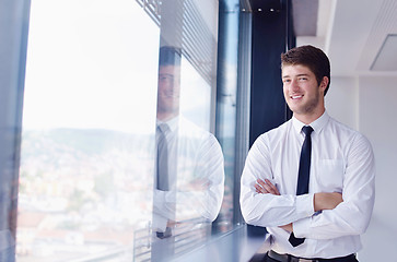 Image showing business people in a meeting at office