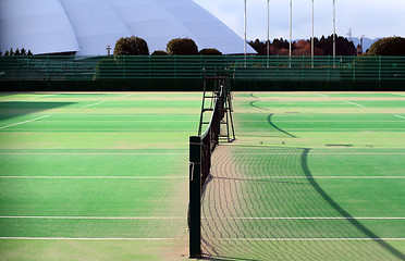 Image showing Tennis court