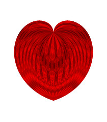 Image showing Valentine Heart in Red