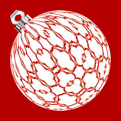 Image showing Candy Cane Ornament