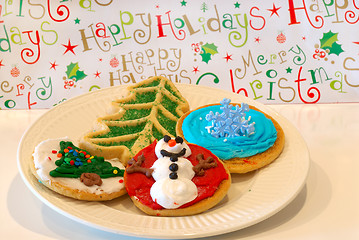 Image showing Christmas Cookies