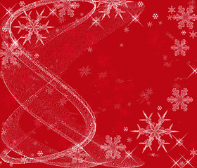 Image showing Christmas Snowflakes