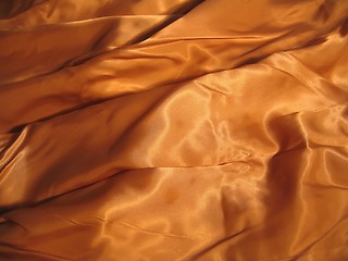 Image showing Golden silk