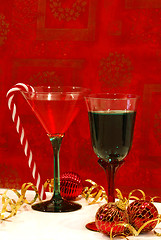 Image showing A Holiday Toast