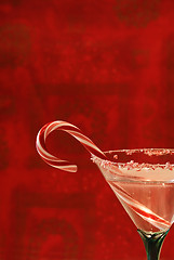 Image showing Candy Cane Cocktail