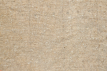 Image showing Texture canvas fabric as background