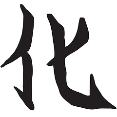 Image showing chinese symbol for luck