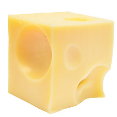 Image showing cheese cube