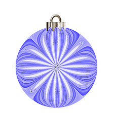 Image showing Blue Christmas Ornament