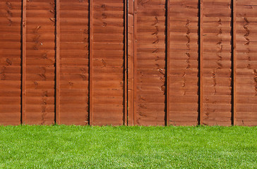 Image showing Backyard garden