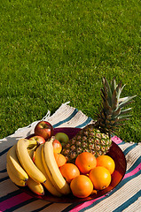 Image showing Fruit bowl