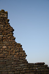 Image showing Broken stonewall
