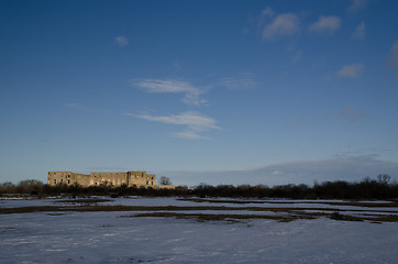 Image showing Borgholm old castle ruin