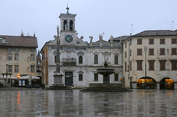 Image showing Piazza San Giacomo in the Fall