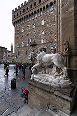 Image showing view of Piazza della Signoria