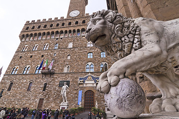 Image showing view of Piazza della Signoria
