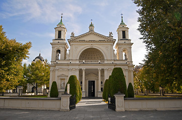 Image showing St. Anne's Church, Wilanow Palace.