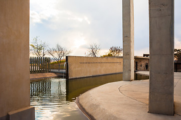 Image showing Entrance to the Apartheid Museum