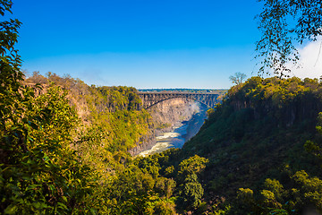 Image showing Victoria Falls Bridge