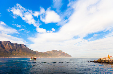 Image showing Fishing boat, Hout Bay