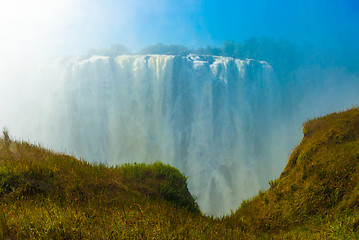 Image showing Victoria Falls Up Close