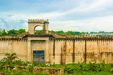 Image showing Walls of the Fortaleza Ozama