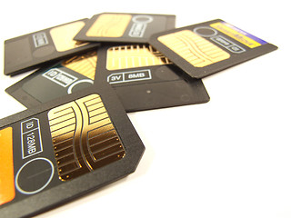 Image showing Memory cards lot