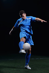 Image showing soccer player