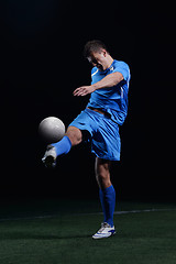 Image showing soccer player