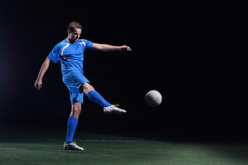 Image showing soccer player