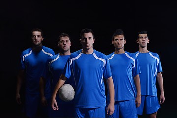 Image showing soccer players team