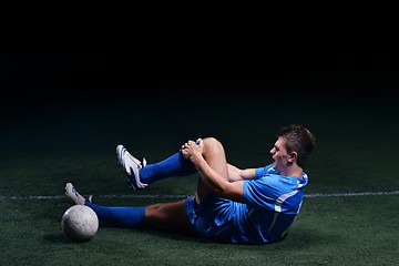 Image showing soccer player