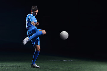 Image showing soccer player