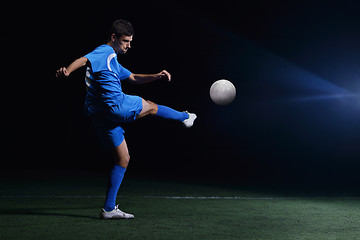 Image showing soccer player