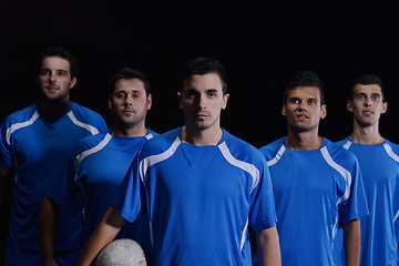 Image showing soccer players team