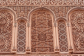 Image showing Arabic facade
