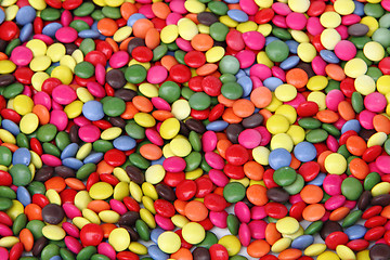 Image showing color candies background