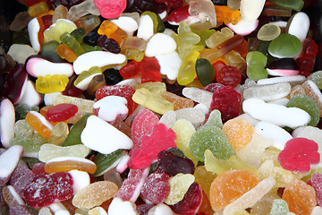 Image showing color candies background