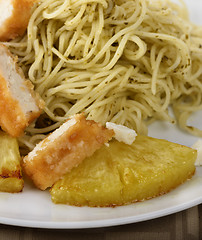 Image showing Chicken With Pasta