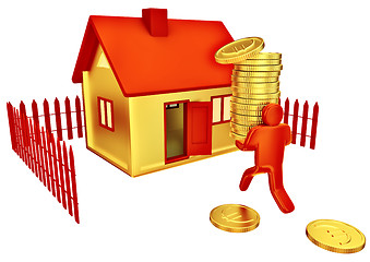 Image showing buying the house