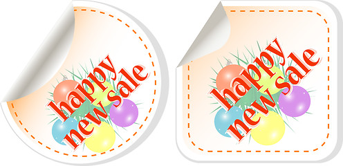 Image showing 2013 Happy new year sale. Gift box