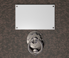 Image showing doorknocker