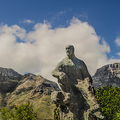 Image showing Statue of Jan Christian Smuts