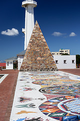 Image showing Port Elizabeth Light House Pyramid