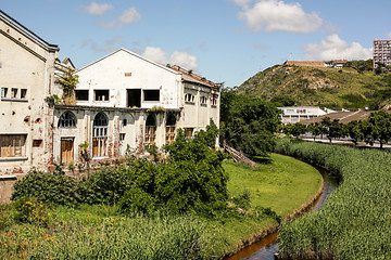 Image showing Abandoned old buildings