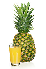 Image showing Pineapple juice