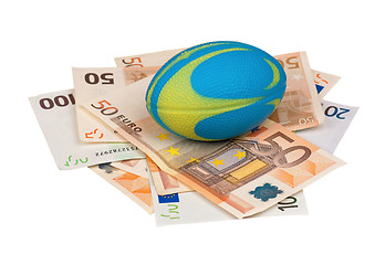 Image showing Euro and ball